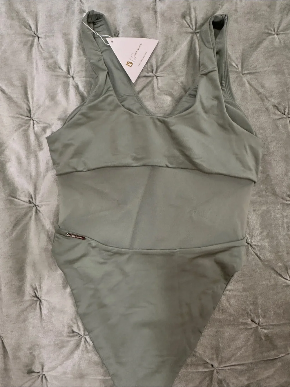 NWT BuffBunny Vitamin Sea Mojito one piece swimsuit sz M